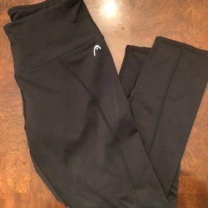 Head active sports Capris with mesh panel